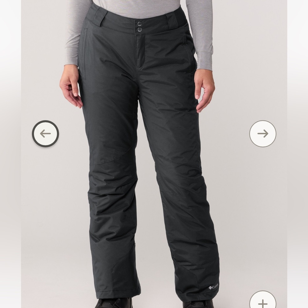 Columbia Dark Gray Insulated Snow Pants Size S